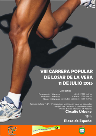 Imagen VII Carrera Popular de Losar de la Vera. Sábado 11 de julio. Fotos