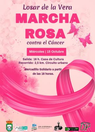 Imagen Día Internacional del Cáncer de Mama. Marcha Rosa