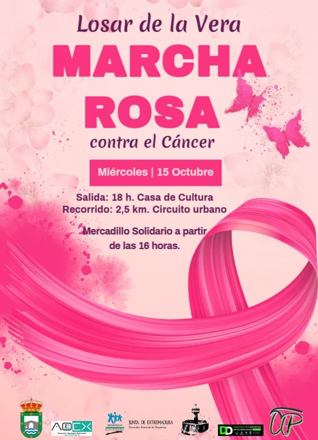 Imagen Día Internacional del Cáncer de Mama. Marcha Rosa