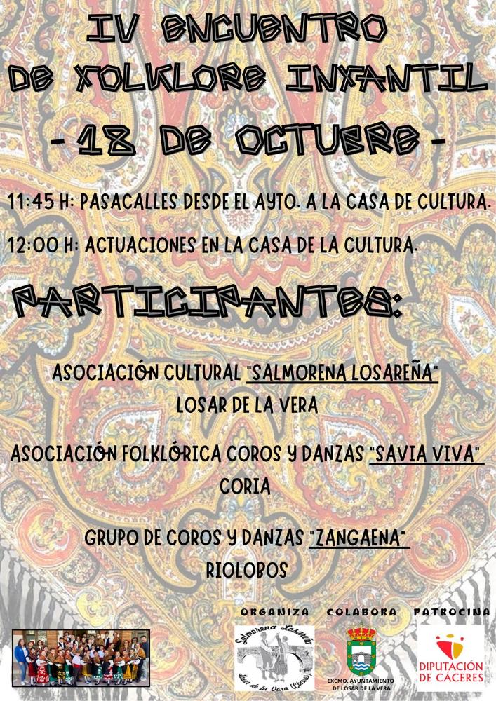 Imagen IV Encuentro de Folklore Infantil